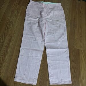 Polo by Ralph Lauren Men's Pink Gingham Pants Size 35/30 Classic Preppy Work‎
